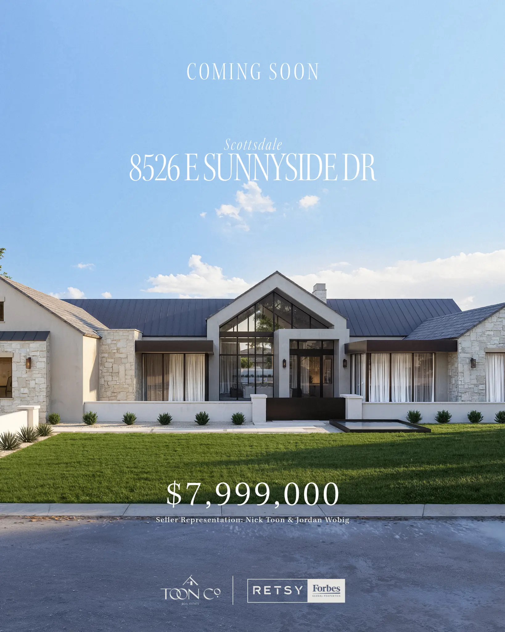 8526 E Sunnyside Dr, Coming Soon